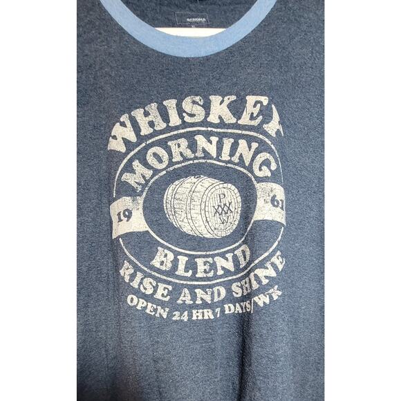 Whiskey Morning Blend Rise And Shine Graphic Tshirt Sz XL Unisex Men Women Gift - Picture 2 of 4